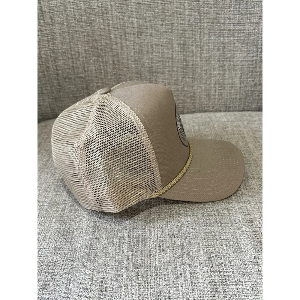 Whiskey Jam Hat Nashville TN Brown Mesh‎ SnapBack Rope